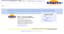 Desktop Screenshot of acente.kibris.com.tr